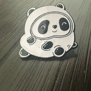 Cute Panda Enamel Pin